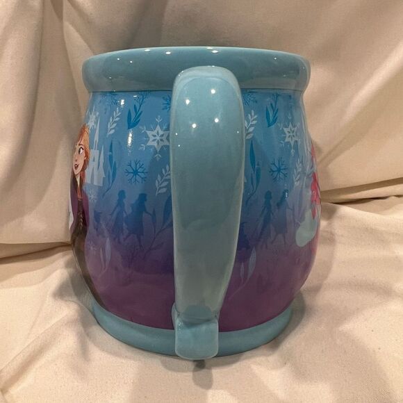 Disney Frozen Princess Elsa & Anna Ceramic Mug NEW in box. 👑 Ice Queen - Picture 5 of 10